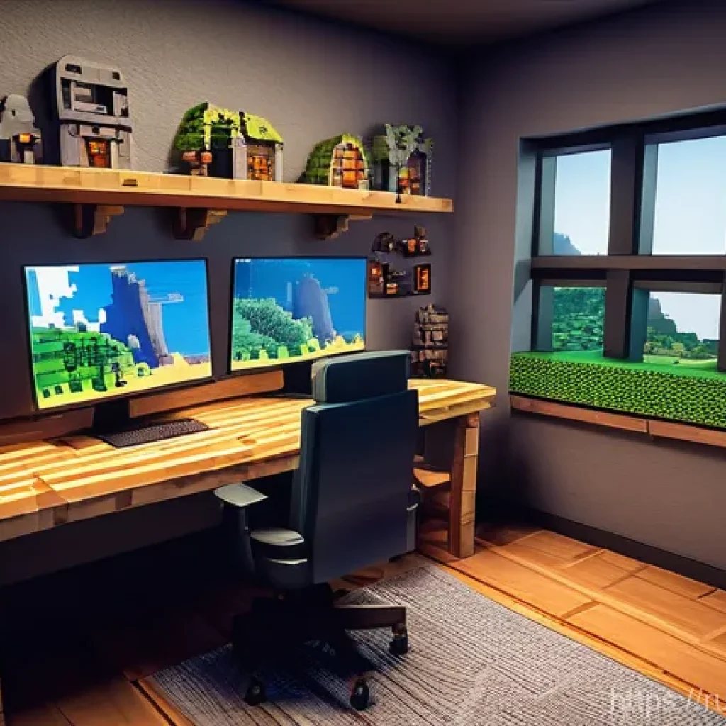 마인크래프트 창작 맵 배포법 - **Prompt 1: The Visionary Creator's Workspace**
    "A young adult, male or female, with a look of p...