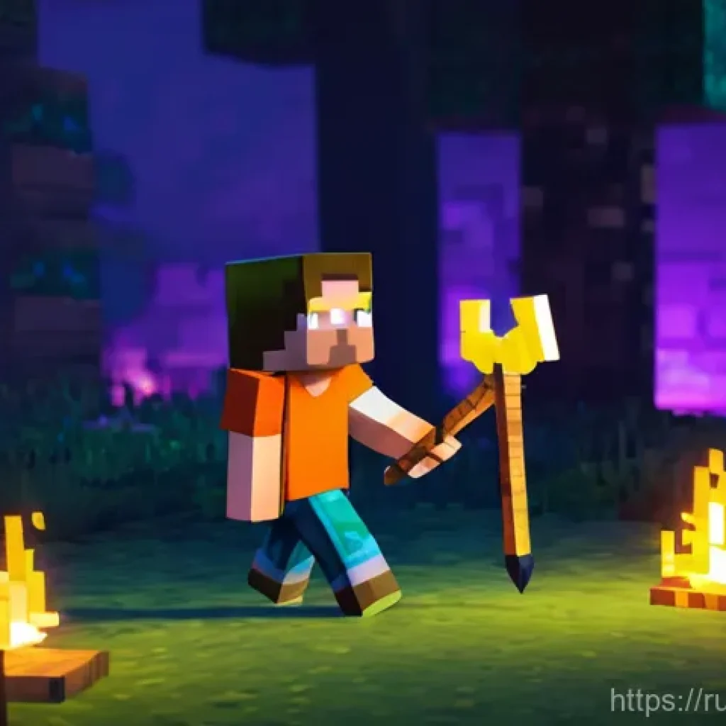 마인크래프트 초보자 탈출법 - **First Steps to Survival: The First Night**
A male Minecraft character, approximately 20 years ...